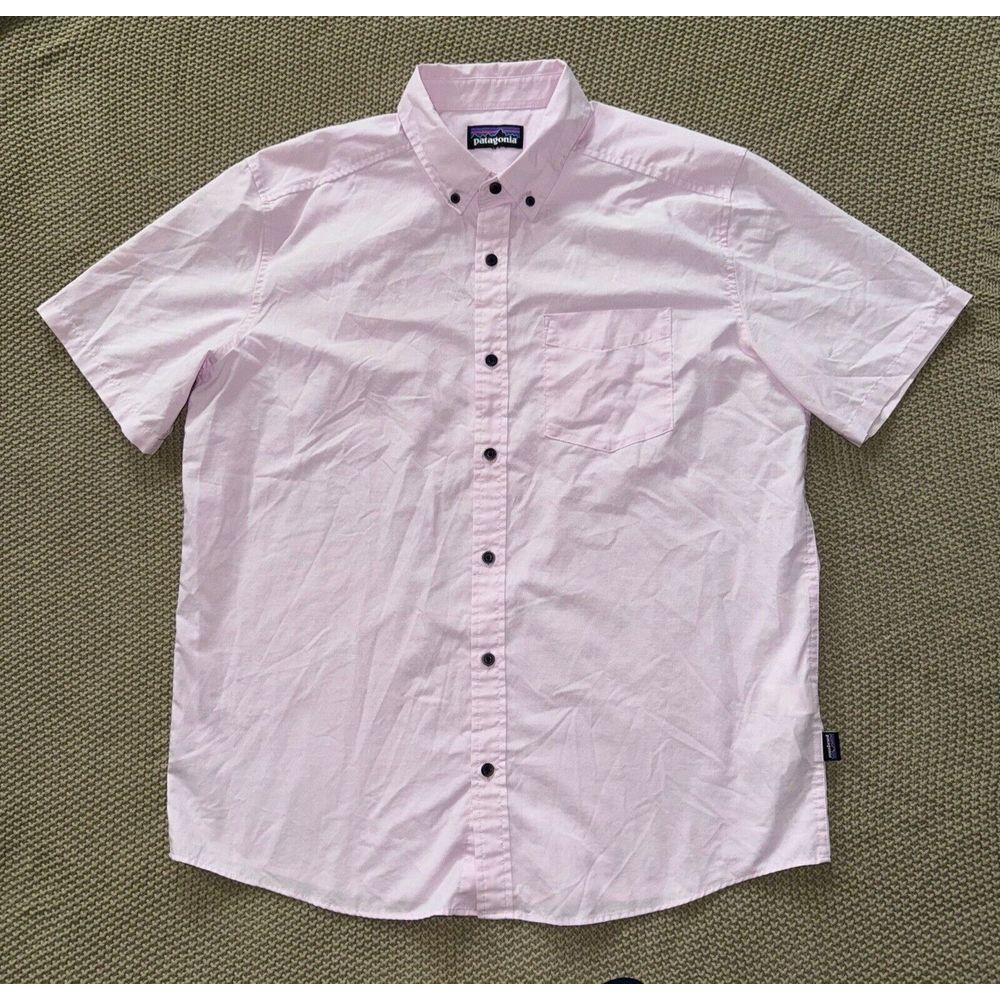 Patagonia Pink Casual Button Down Shirt